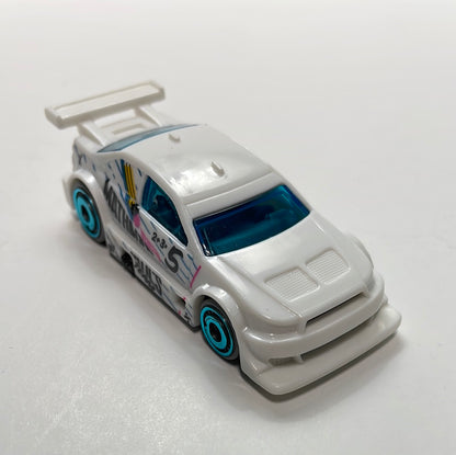 *Loose* Hot Wheels 1/64 5 Pack Exclusive Amazoom White