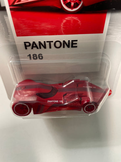 Hot Wheels 1/64 Silver Series Pantone 186 Twin Mill III Red - JKY51