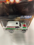 Hot Wheels 1/64 Speed Graphics Range Rover Classic Castrol White & Green