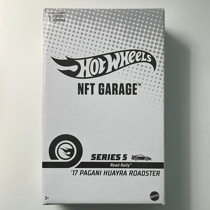 Hot Wheels NFT Garage Series 5 ‘17 Pagani Huayra Roadster Yellow (Limited to 3000 Units)