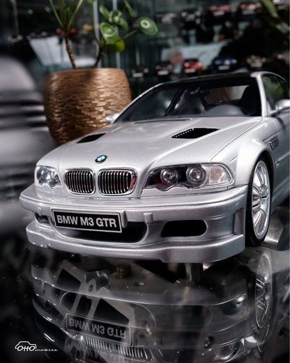 Otto Mobile 1/18 BMW M3 E46 GTR Street Silver