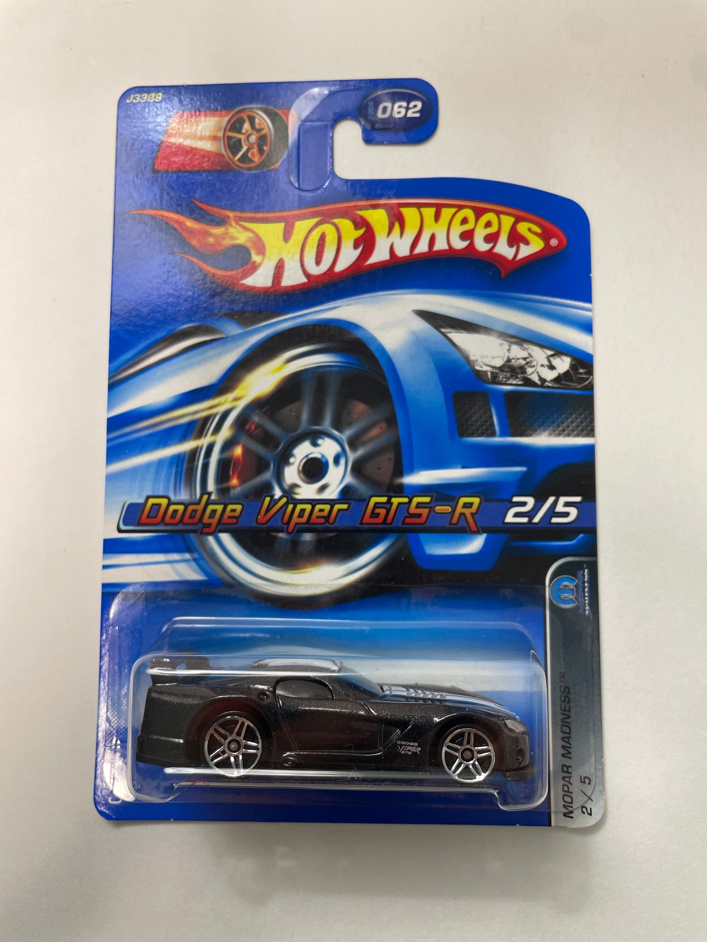Hot Wheels 1/64 Dodge Viper GTS-R Black