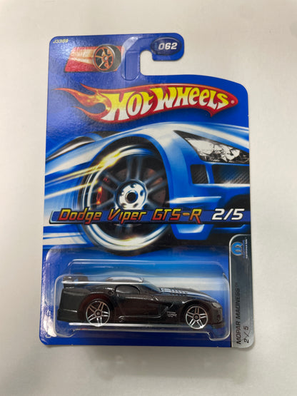 Hot Wheels 1/64 Dodge Viper GTS-R Black
