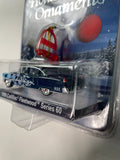 Greenlight 1/64 Holiday Ornaments 1955 Cadillac Fleetwood Series 60 Blue