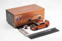 Motorhelix 1/64 Nissan Skyline GTR (R34) Nismo Customized Orange