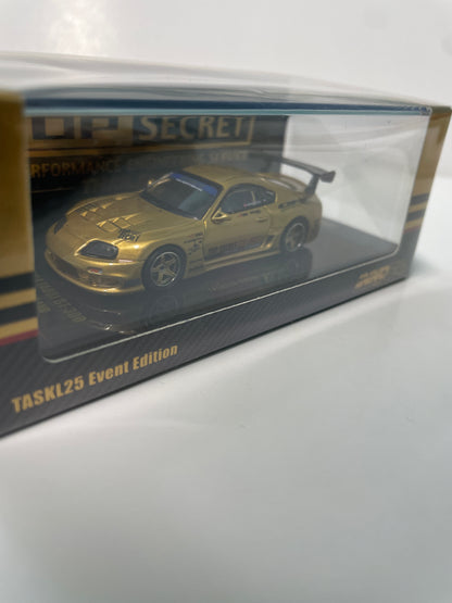Inno64 1/64 2026 Tokyo Auto Salon TASKL25 Event Edition Toyota Supra (A80) GT-300 Gold - IN64-A80TSTH-TASKL25
