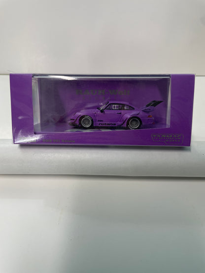 *SIGNED* Tarmac Works 1/64 Porsche RWB 993 Rotana Purple