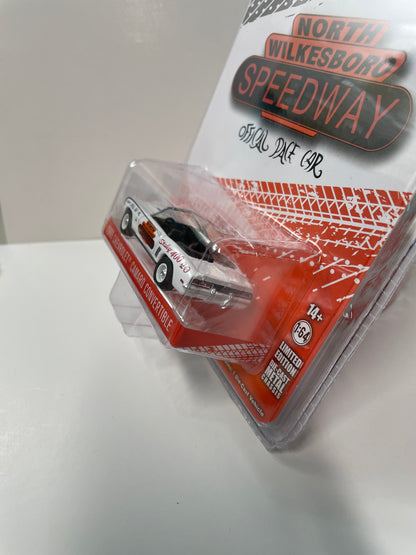 Greenlight 1/64 Hobby Exclusive North Wilkesboro Speedway 1969 Chevrolet Camaro Convertible White
