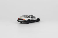 DCT 1/64 Toyota Corolla Levin GT-Apex White & Black