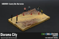 1/64 BM Creations Diorama City Country Side Mud Version