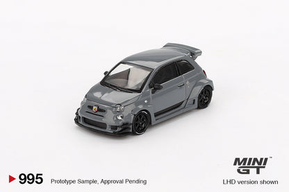Mini GT 1/64 LB-WORKS x Abas Works Abarth 595 Grey