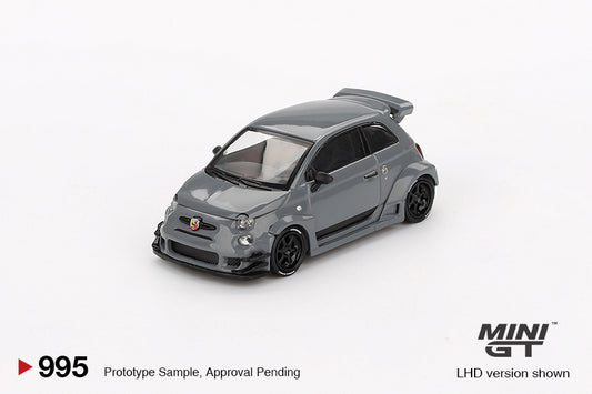 Mini GT 1/64 LB-WORKS x Abas Works Abarth 595 Grey
