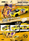 Inno64 1/64 Nissan Skyline GT-R (R33) "Bruce Lee 50th Anniversary" Yellow & Black