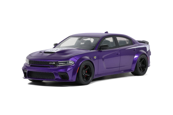 1/18 GT Spirit 2023 Dodge Charger Super Bee (Resin Model) Plum Crazy Purple