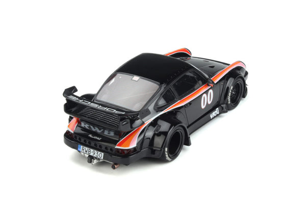 GT Spirit 1/18 Porsche RWB Bodykit Yajù Black (Resin Car Model