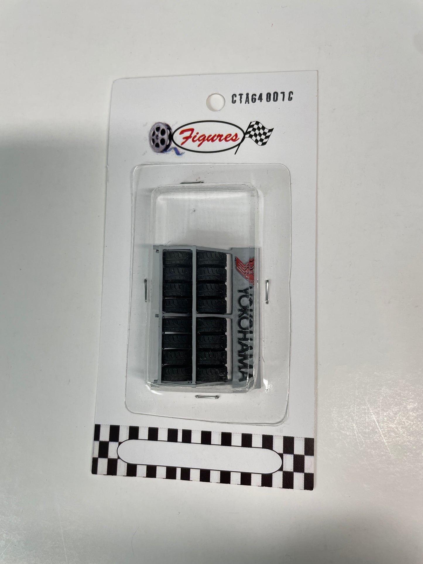 Figures 1/64 Shelf w/ Yokohama Tires