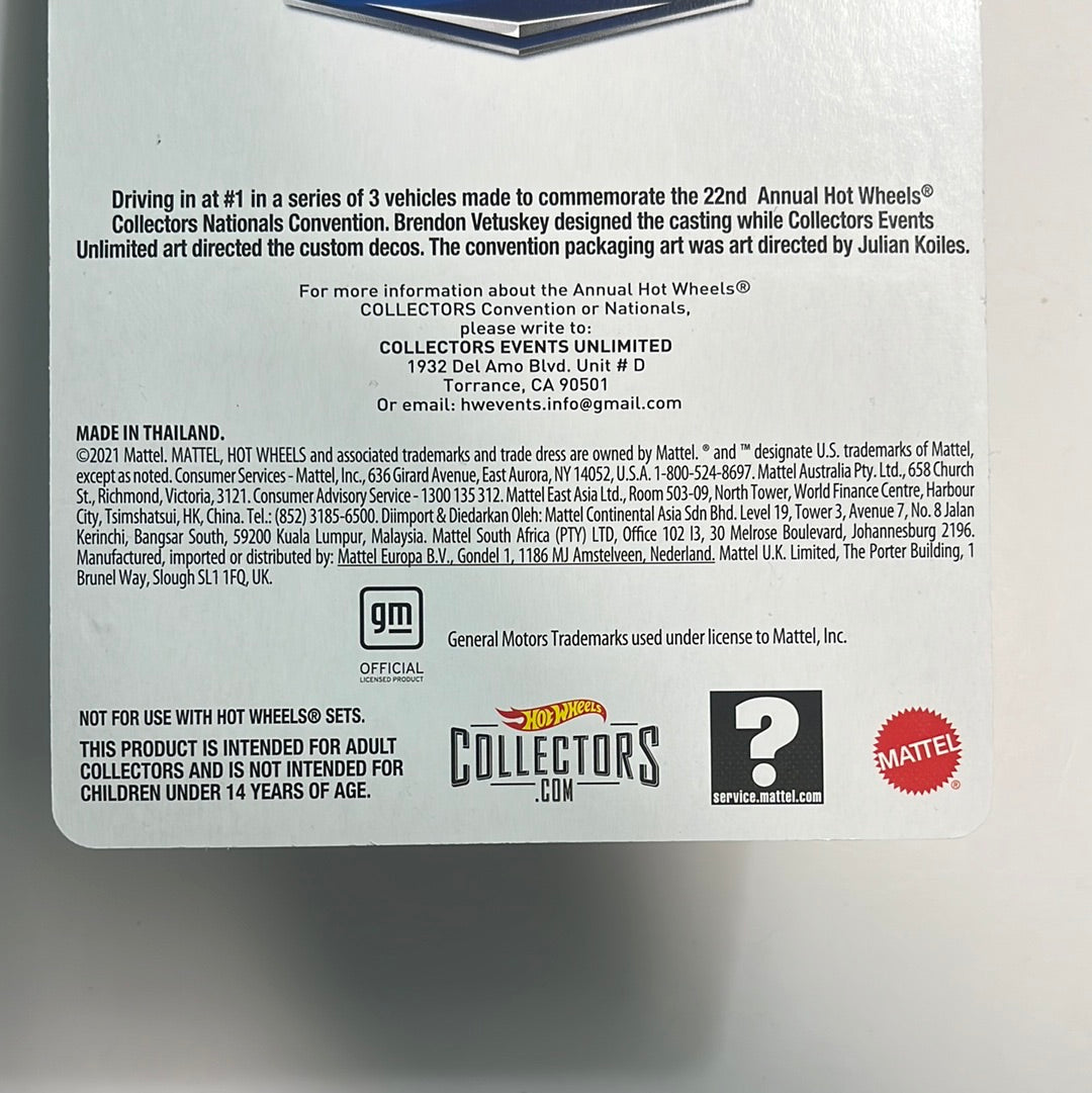 Hot Wheels Charlotte Convention ‘70 2WD Chevy Blazer Blue