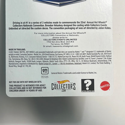 Hot Wheels Charlotte Convention ‘70 2WD Chevy Blazer Blue