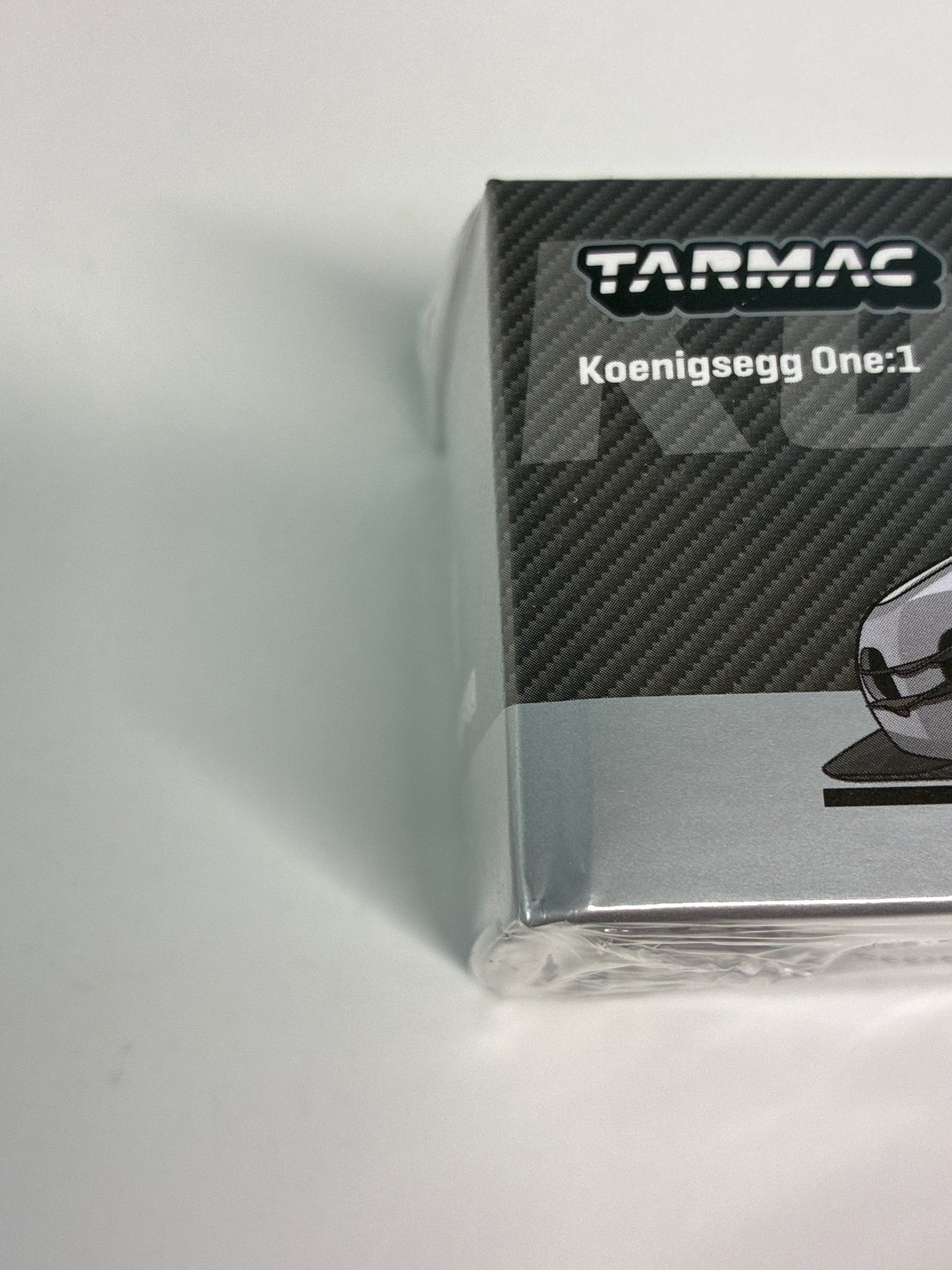 Tarmac Works 1/64 Koenigsegg One:1 Silver GLOBAL64 - T64G-TL054-SL - Damaged Box