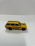 *Loose* Hot Wheels 1/64 Kroger Exclusive ‘71 Datsun 510 Wagon Momo Yellow