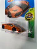 Hot Wheels 1/64 Lamborghini Huracan LP610-4 Orange - Damaged Card