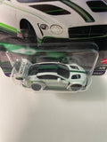 Hot Wheels 1/64 Car Culture Race Day 2018 Bentley Continental GT3 White & Green