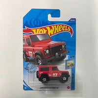 Hot Wheels 1/64 Land Rover Defender 90 Red