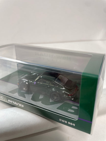 Tarmac Works 1/64 Porsche RWB 964 Green - T64-TL037-GR