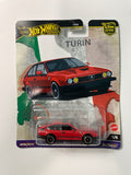 Hot Wheels 1/64 Car Culture Alfa Romeo GTV6 3.0 Red (World Tour Series)