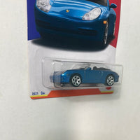 Matchbox 1/64 Best Of France Series 2006 Porsche 911 Carrera Cabriolet Blue