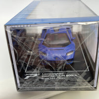 1/64 Postercars Hypercar League Collection Lamborghini Countach LPI 800-4 Bleu Blue