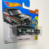 Hot Wheels 1/64 ‘73 BMW 3.0 CSL Race Car Castrol #7 Short Card Black