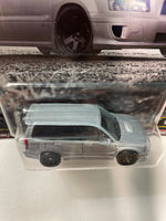 Hot Wheels 1/64 Car Culture Fast Wagons Subaru Forester STI Silver