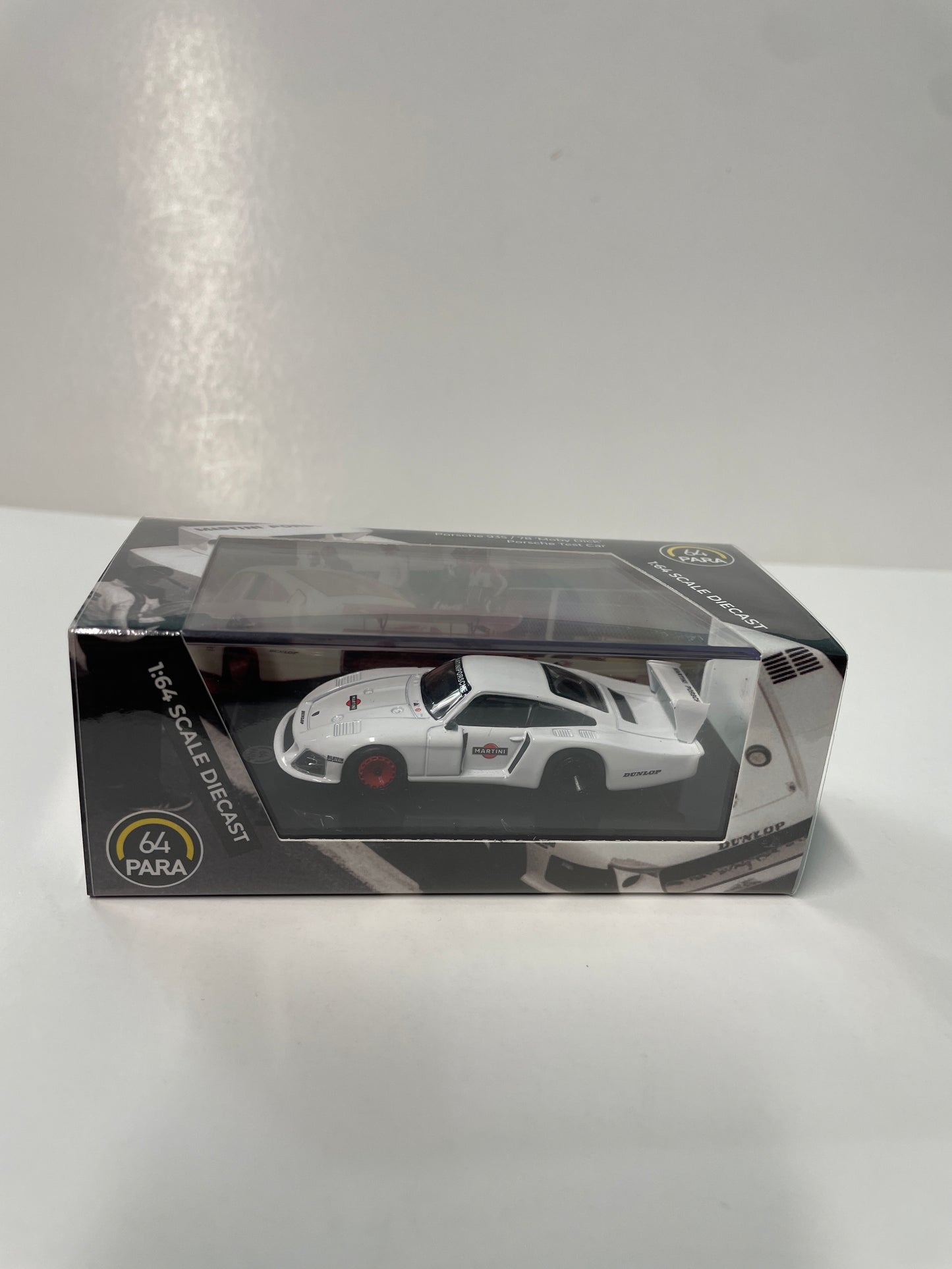 Para64 1/64 Porsche 935/78 Martini Moby Dick Porsche Test Car White - PA-55803