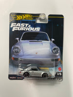 Hot Wheels 1/64 Fast & Furious 2024 Mix G Porsche 911 Carrera RS 3.8 Silver