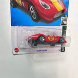 Hot Wheels 1/64 Glory Chaser #22 Red - Damaged Card