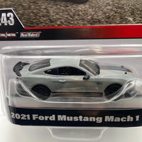 1/43 Hot Wheels 2021 Ford Mustang Mach 1 Grey