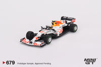 Mini GT 1/64 Red Bull Racing RB16B #11 Sergio Pérez 2021 Turkish Grand Prix 3rd Place