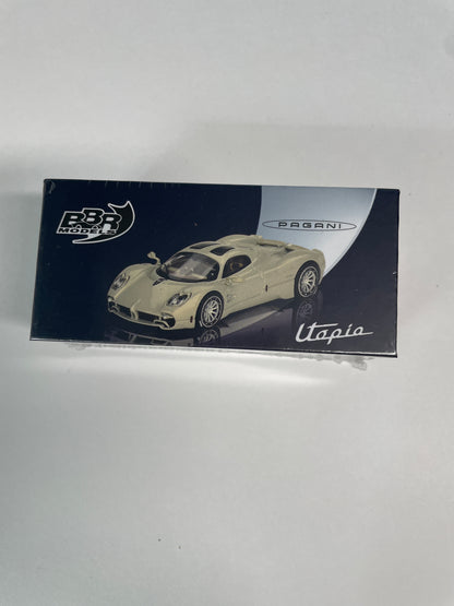 BBR Models 1/64 Pagani Utopia Presentation Grigio Rinascimento Grey