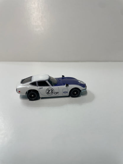 *Loose* Hot Wheels 1/64 Premium Car Culture 2 Pack Toyota 2000GT White & Blue