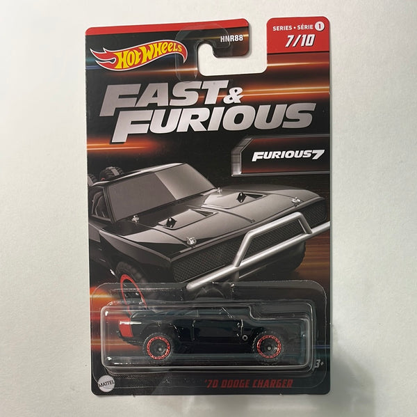 Hot Wheels 1/64 Fast And Furious Series 1 ‘70 Dodge Charger Black