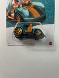 Hot Wheels 1/64 Pearl & Chrome Tooned Twin Mill Teal & Gold