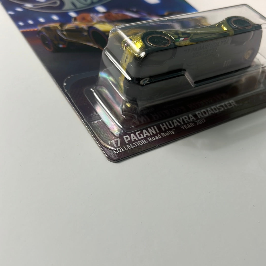 Hot Wheels NFT Garage Series 5 '17 Pagani Huayra Roadster Yellow