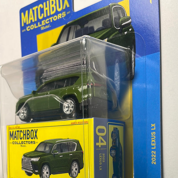 KentNgoShop Xe mô hình Matchbox 2022 Lexus LX - tỉ lệ 1/64 KentNgoShop Xe mô hình Matchbox 2022 Lexus LX - tỉ lệ 1/64