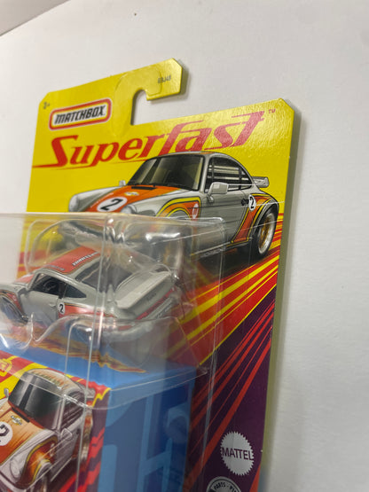 Matchbox Superfast 1/64 1980 Porsche 911 Turbo Grey - GKP51