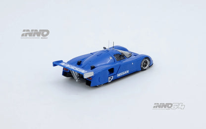 Inno64 1/64 Nissan R89C World Sports Car Championship 1989 Blue