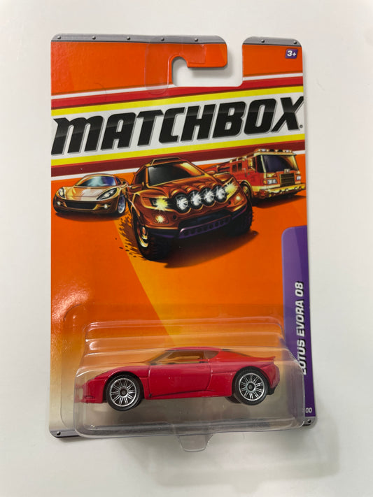 Matchbox 1/64 Lotus Evora 08 Red