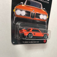 Hot Wheels 1/64 Gran Turismo The Real Driving Simulator ‘73 BMW 3.0 CSL Race Car Orange