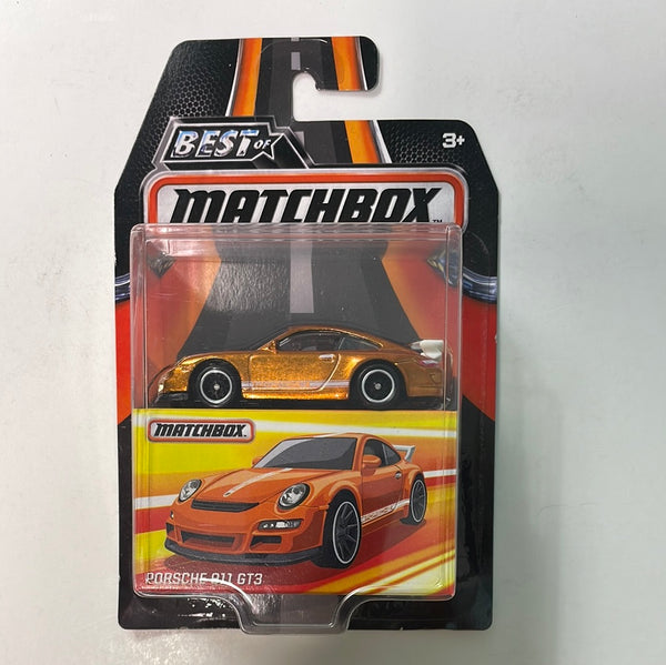 Matchbox Best Of Matchbox Porsche 911 GT3 Orange - Damaged Card
