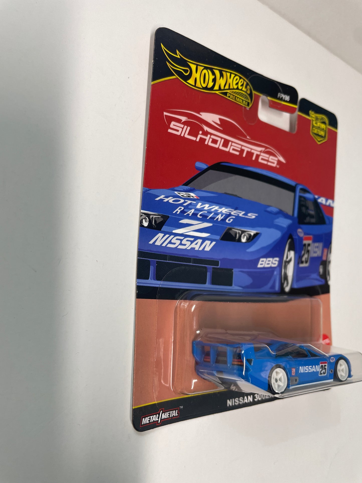 Hot Wheels 1/64 Car Culture Silhouettes Nissan 300zx Blue